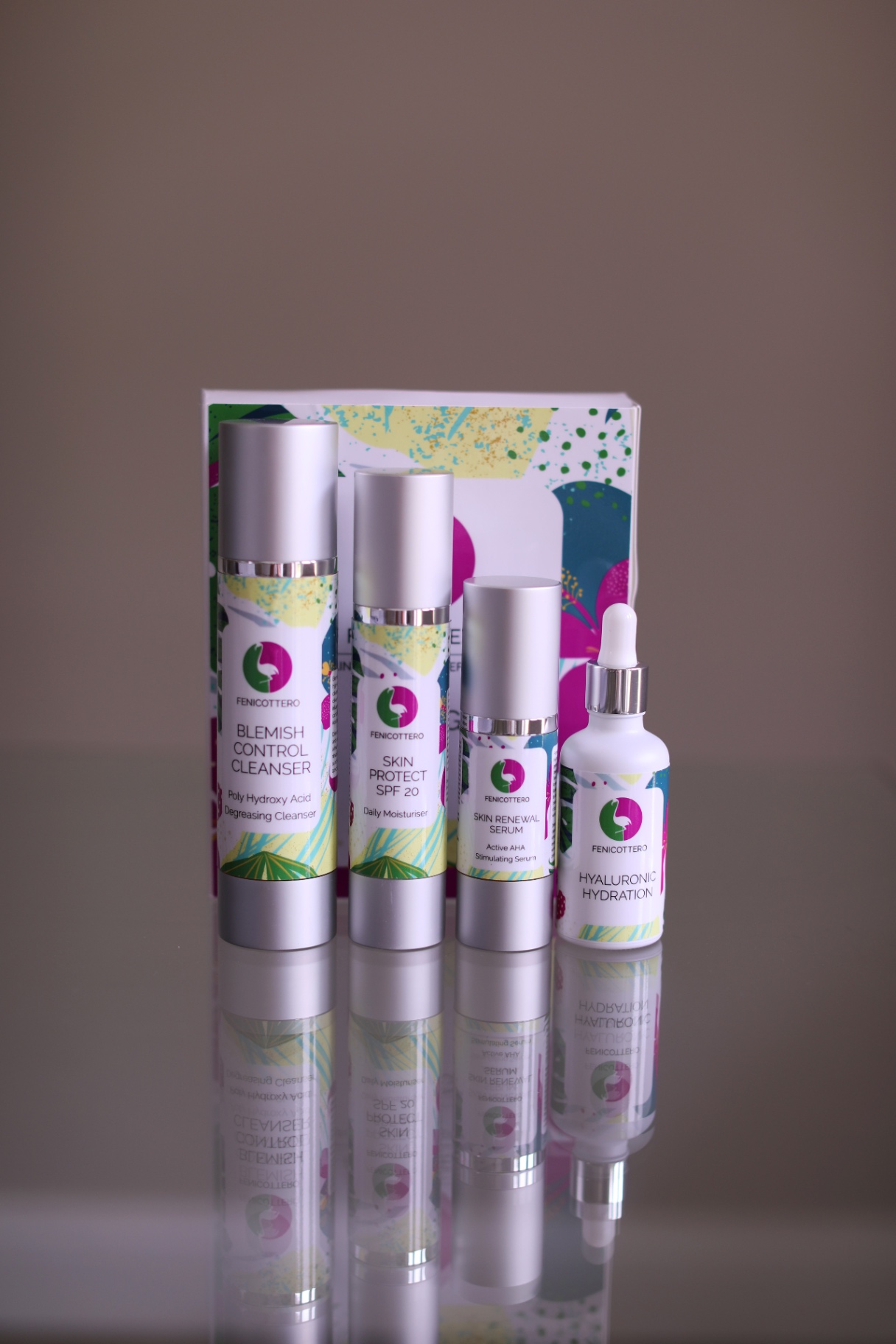 Teenage Skin Kit with reflection